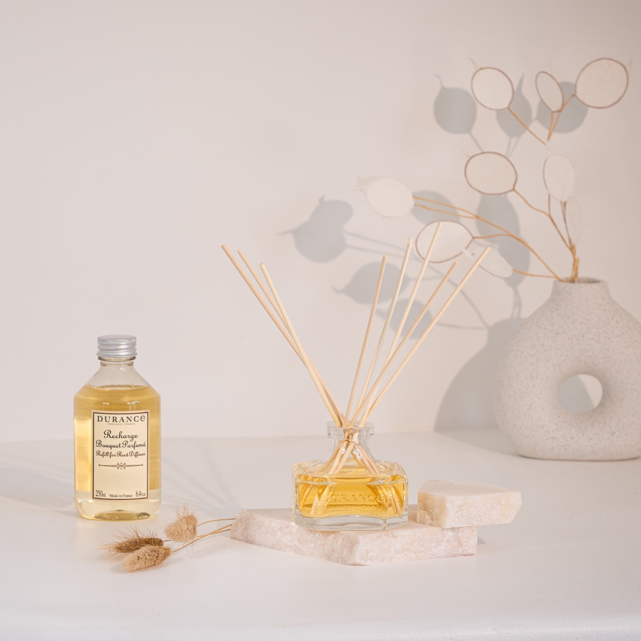 Durance Refill for scented bouquet 250ml Vanilla Gourmet visuals