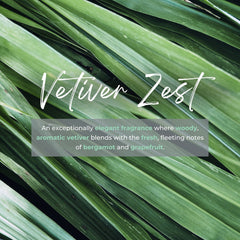 Durance Scented Candle Vetiver Zest 180g, Earthy Notes