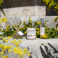 Durance Perfumed handmade Candle 180g Mimosa sets