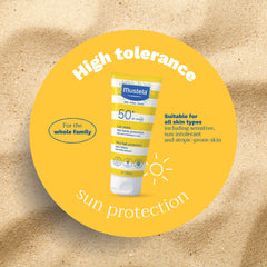 Mustela Very High Protection Sun Lotion SPF50+ 100ml – Baby's Face