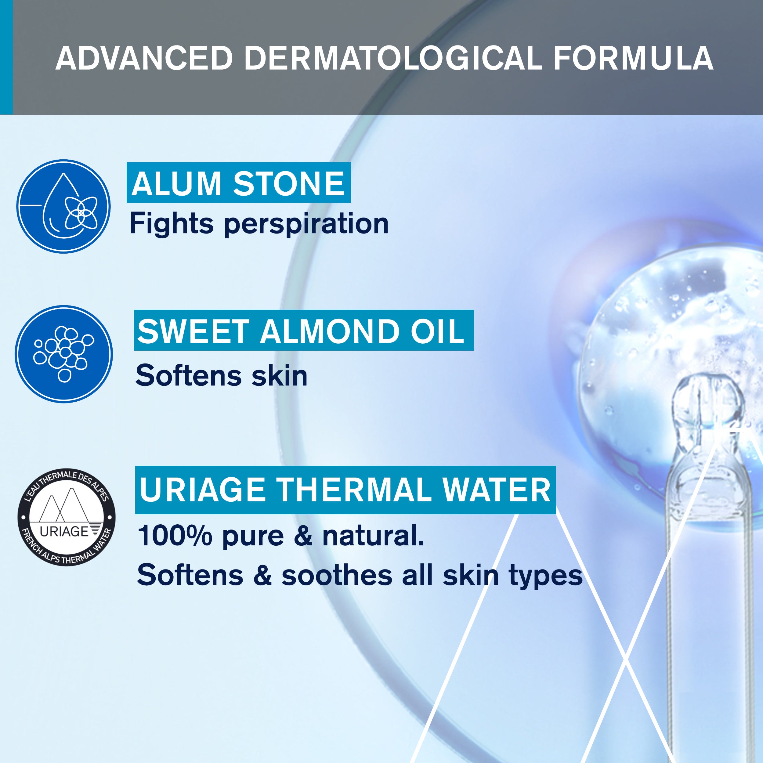 Uriage Fresh Deodorant Spray Advantages