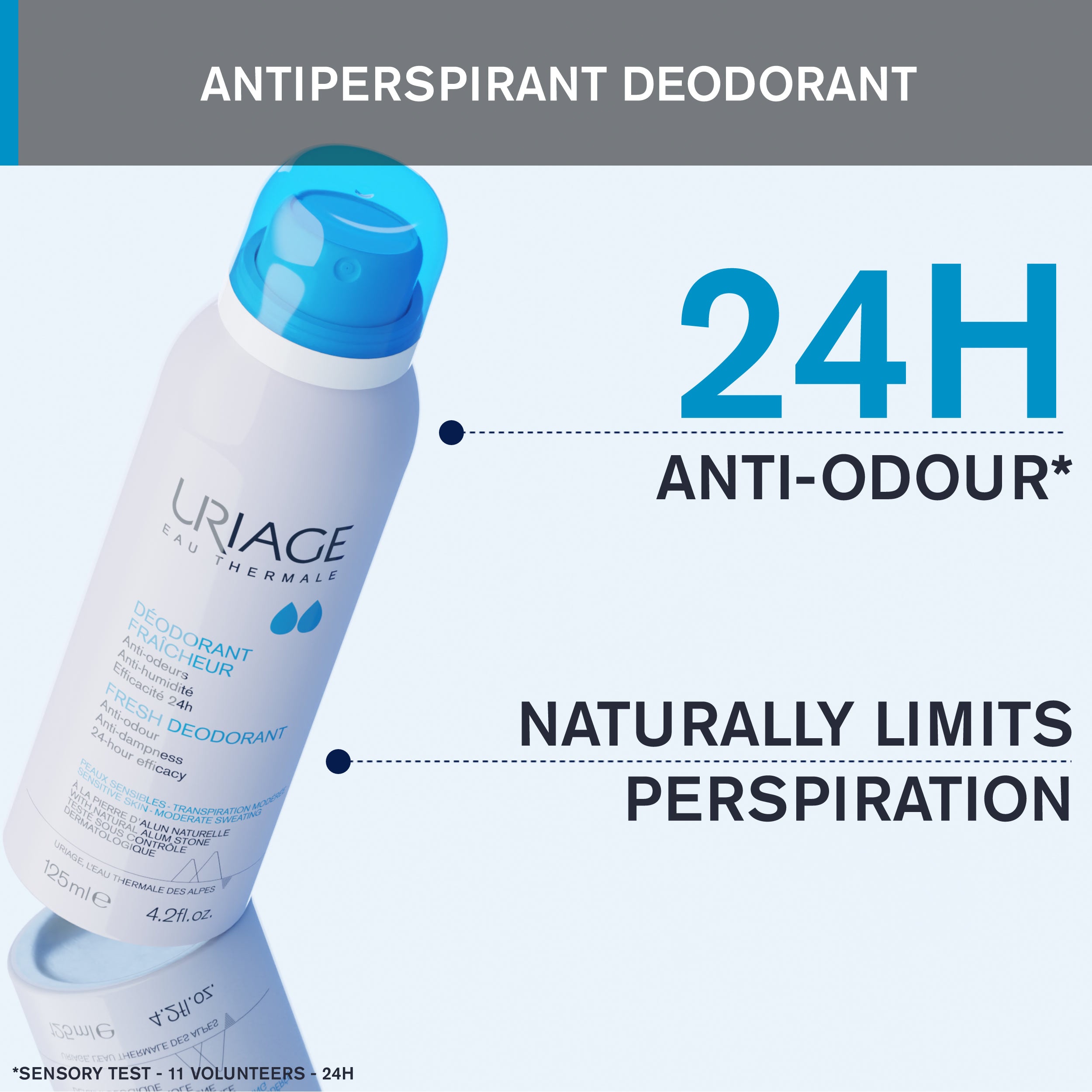 Uriage Fresh Deodorant Spray Features