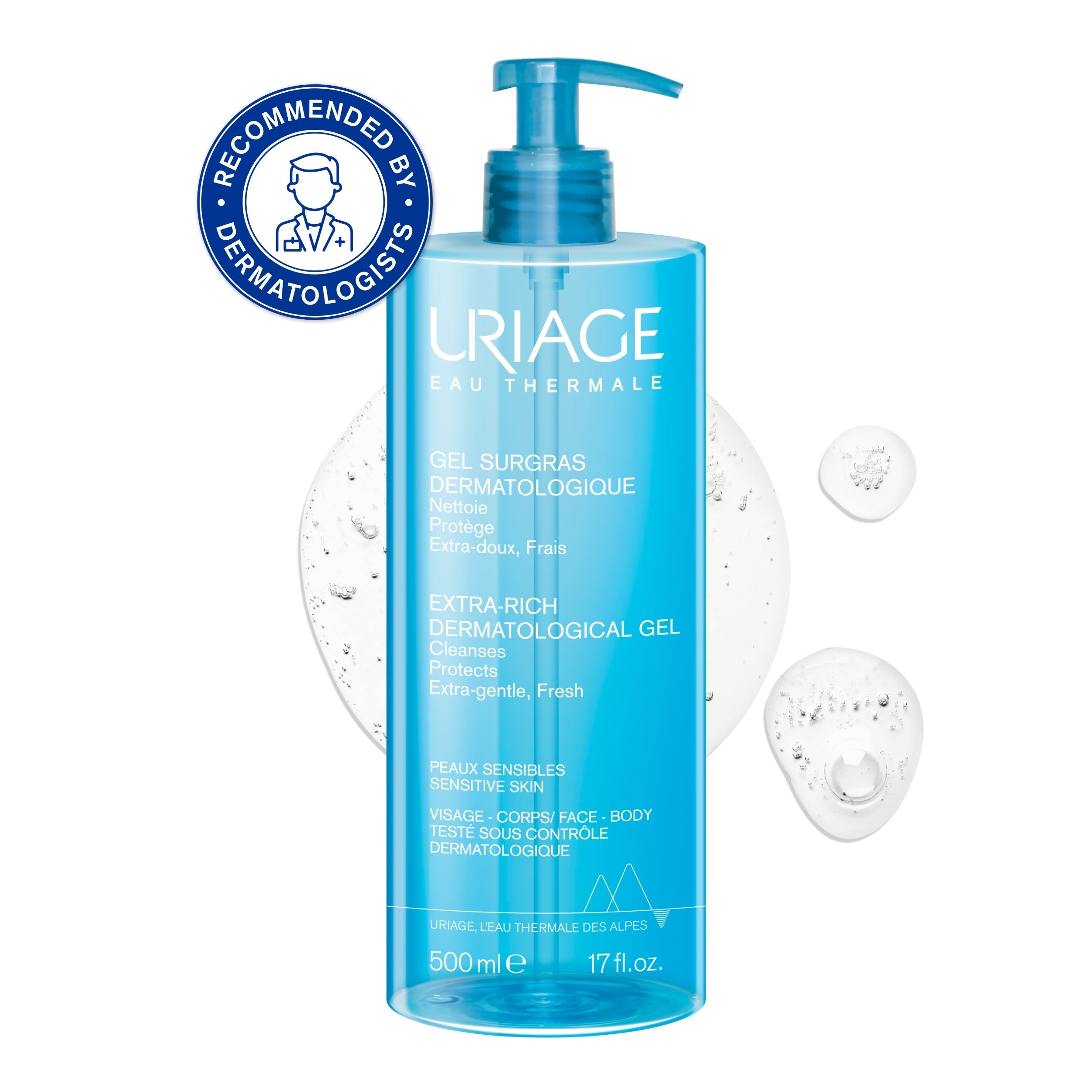 Uriage Extra Rich Dermatological Cleansing Gel Main