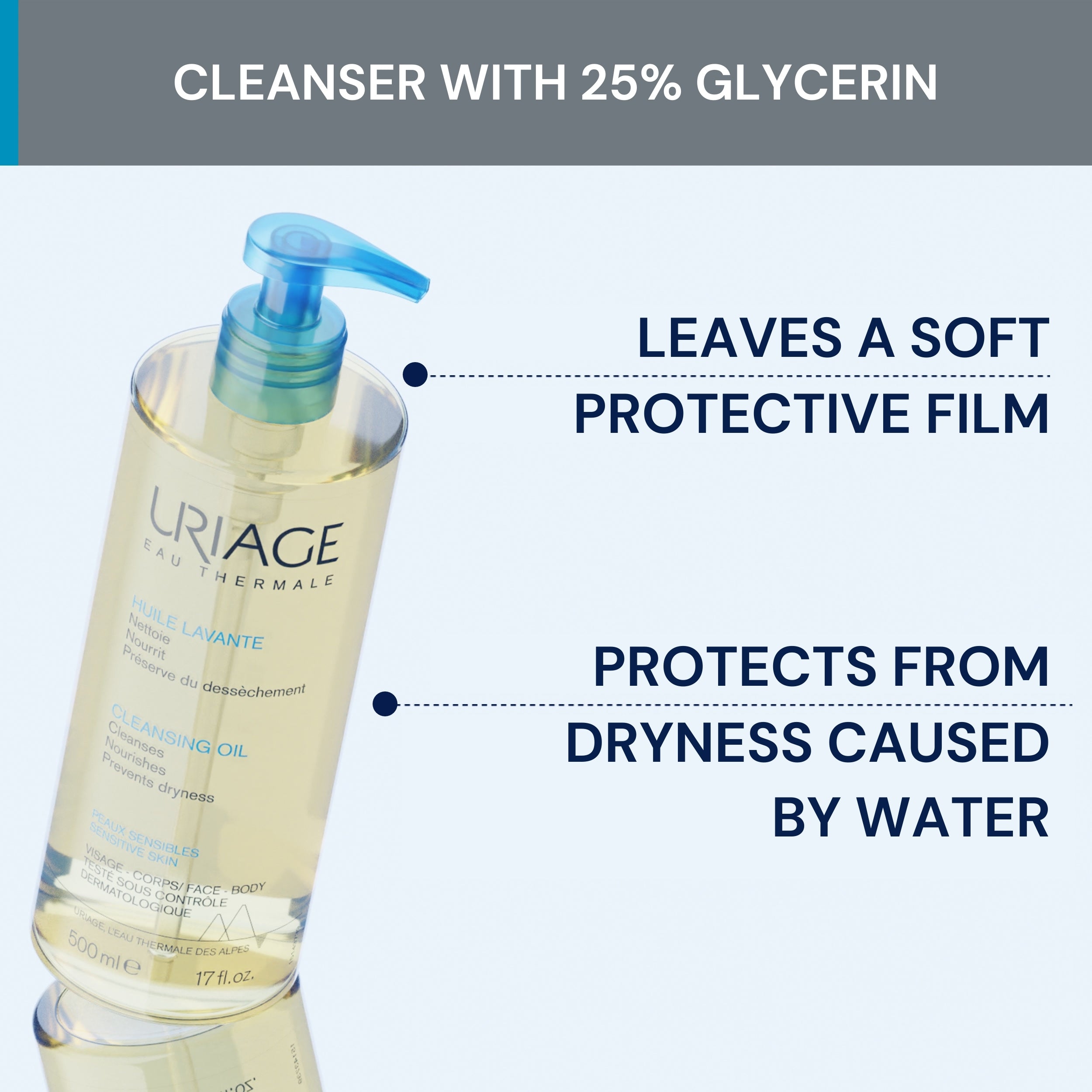 Uriage Cleansing Oil results