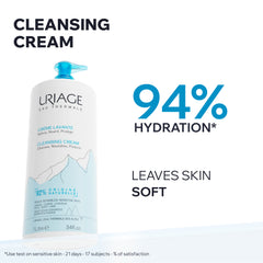 Uriage Cleansing Cream 1L – Gentle Daily Hydration Care
