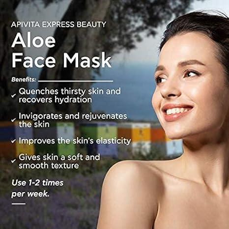 Apivita Aloe Face Mask 2X8ml