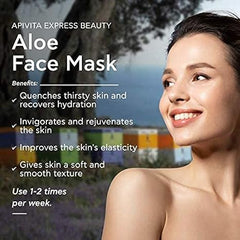 Apivita Aloe Face Mask 2X8ml
