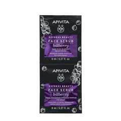 Apivita Bilberry Face-Scrub 2X8ml