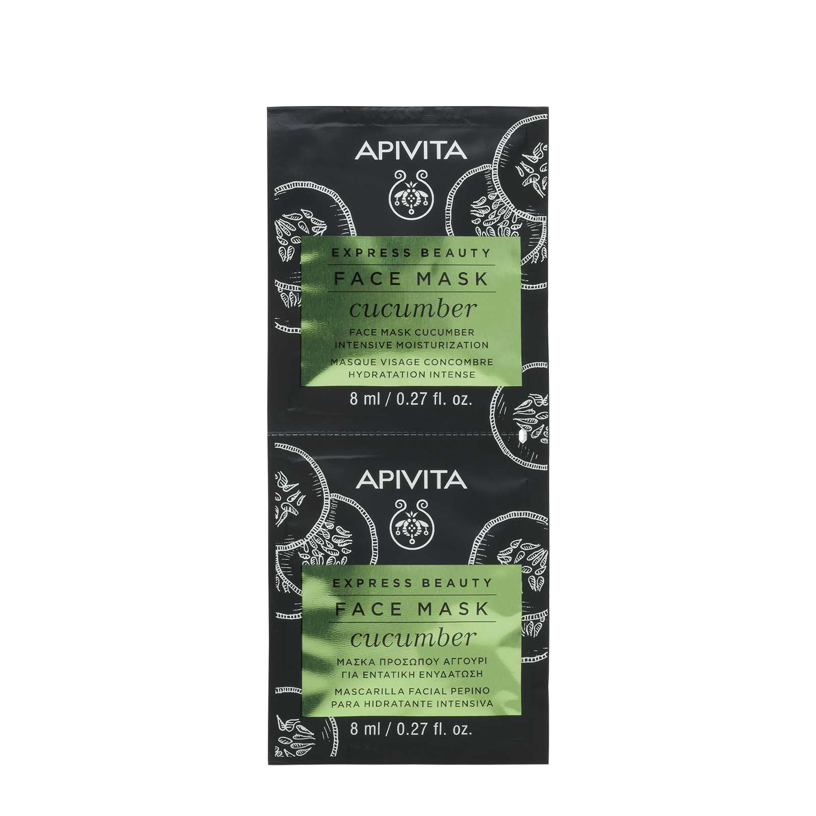 Apivita Cucumber Face-Mask 2X8ml