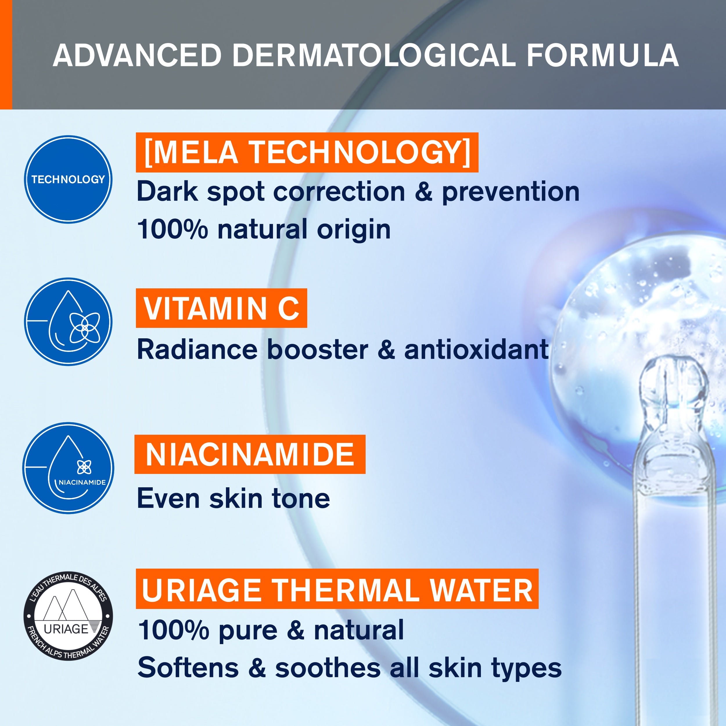 Depiderm Brightening Cleansing Foaming Cream 100ml ingridents