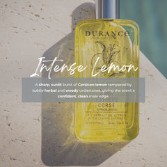 Durance Eau de Toilette Lemon Corsé 100ml, Zesty & Vibrant