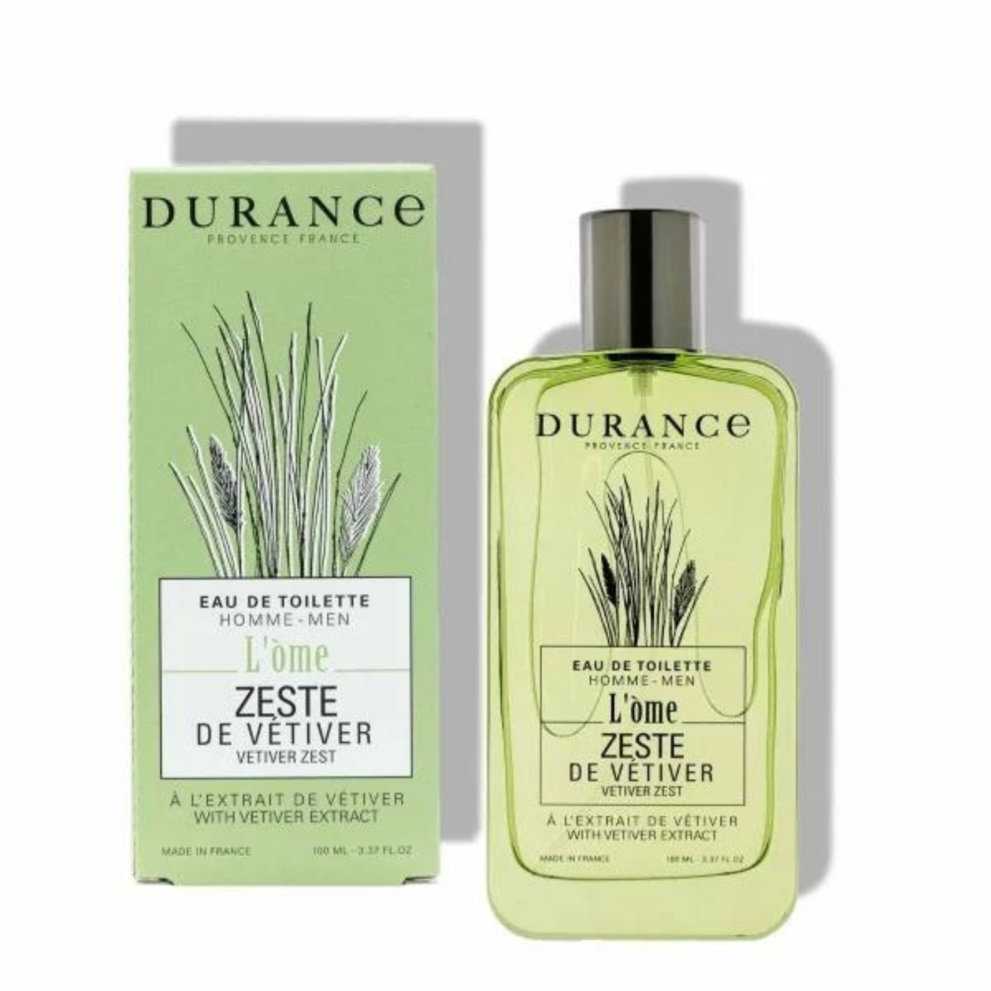 Durance Eau De Toilette Vetiver Zest