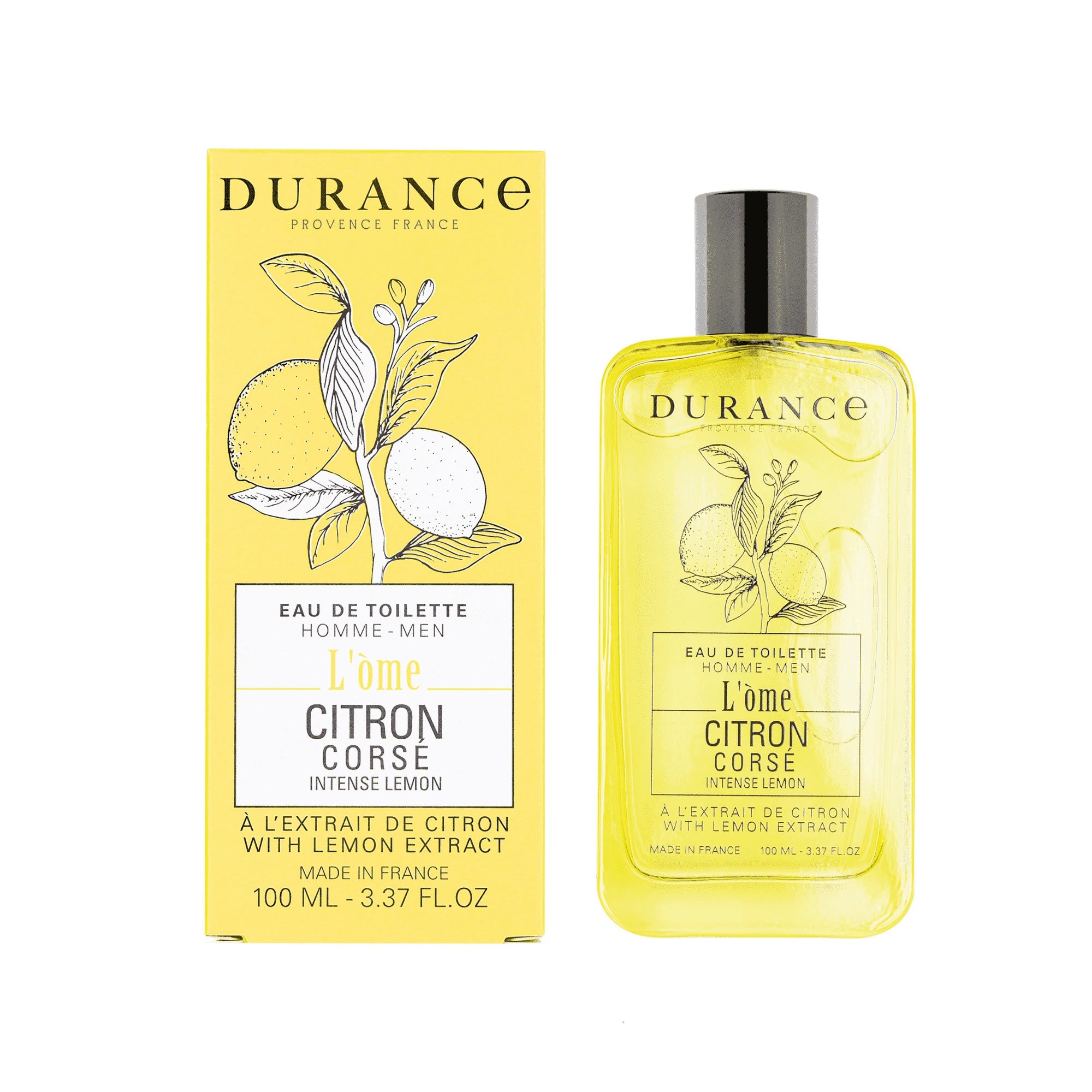 Durance Eau de Toilette Lemon Corsé 100ML