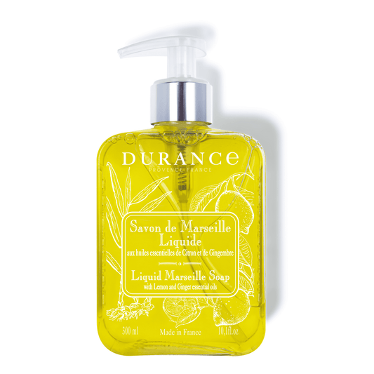 Durance Liquid Marseille Soap with Lemon-Ginger essential oil