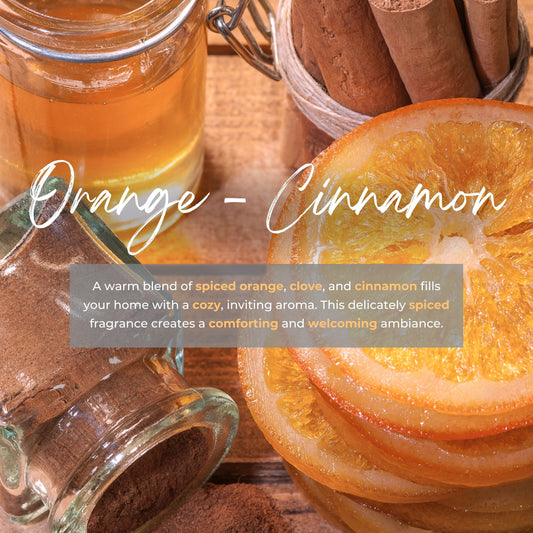 Durance Perfumed Handmade Candle 180 gr Cinnamon Orange Fragrances