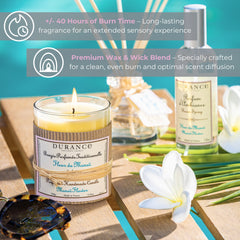 Durance Perfumed Handmade Candle 180g Monoï Flower Key features