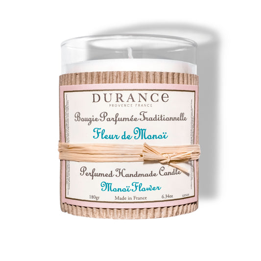 Durance Perfumed Handmade Candle 180g Monoï Flower main Image