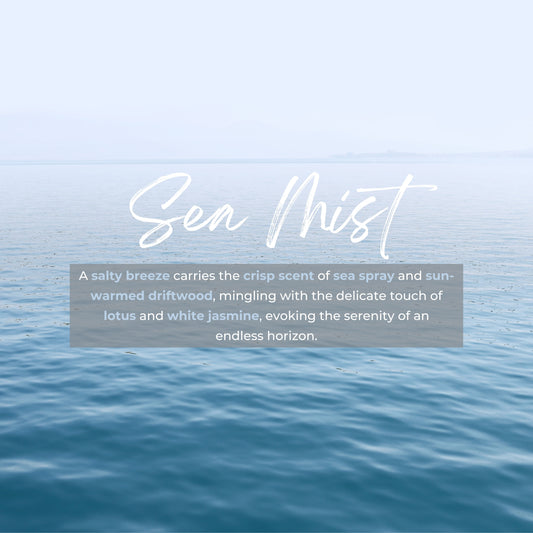 Durance Perfumed Handmade Candle 180g Sea Mist fragrances