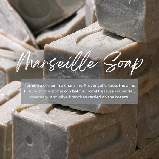 Durance Perfumed handmade Candle 180g Marseille Soap fragrances