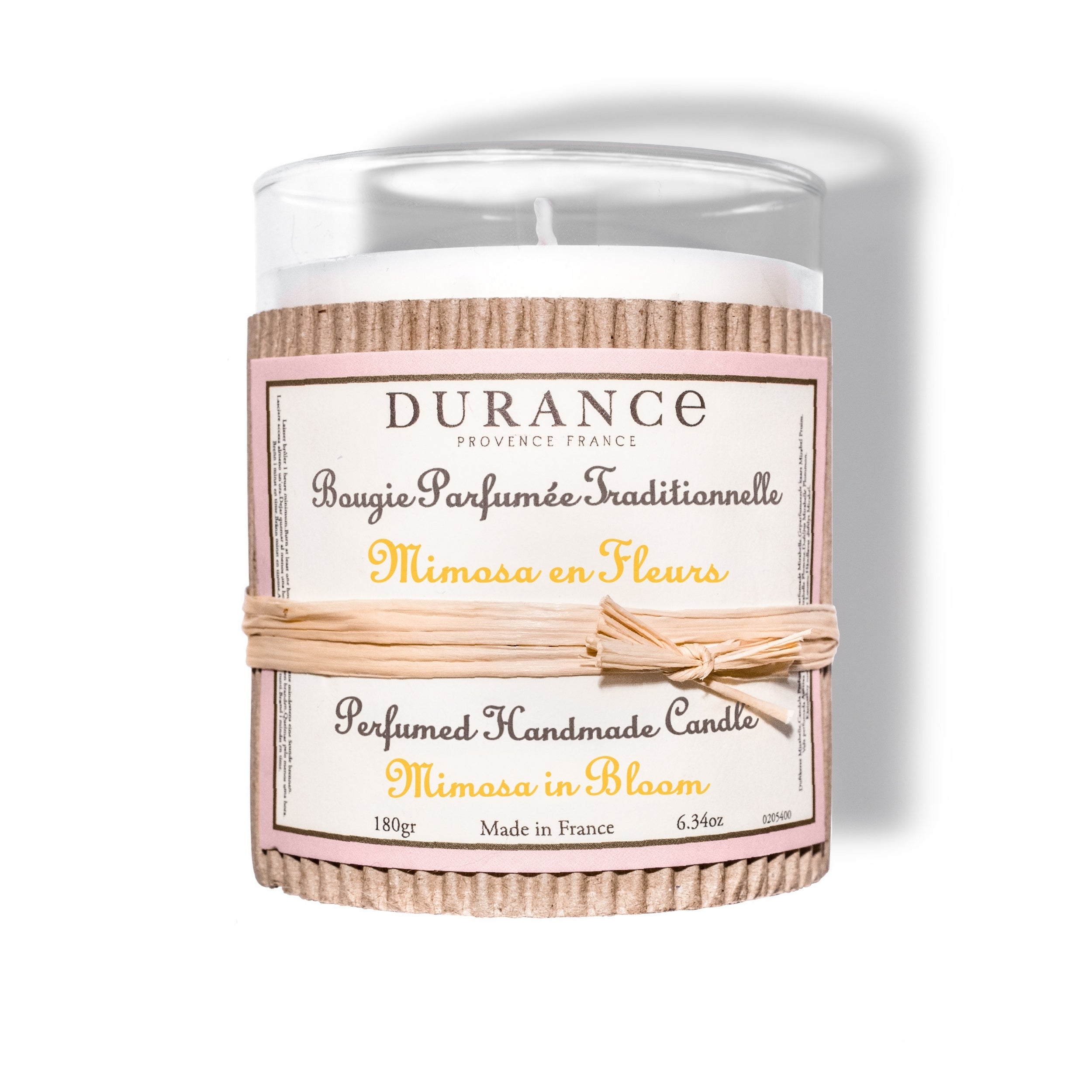 Durance Perfumed handmade Candle 180g Mimosa in Bloom main Image