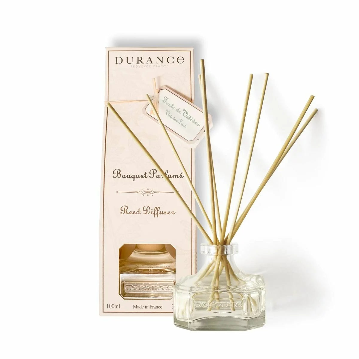Durance Reed diffuser 100 mL Vetiver zest main image