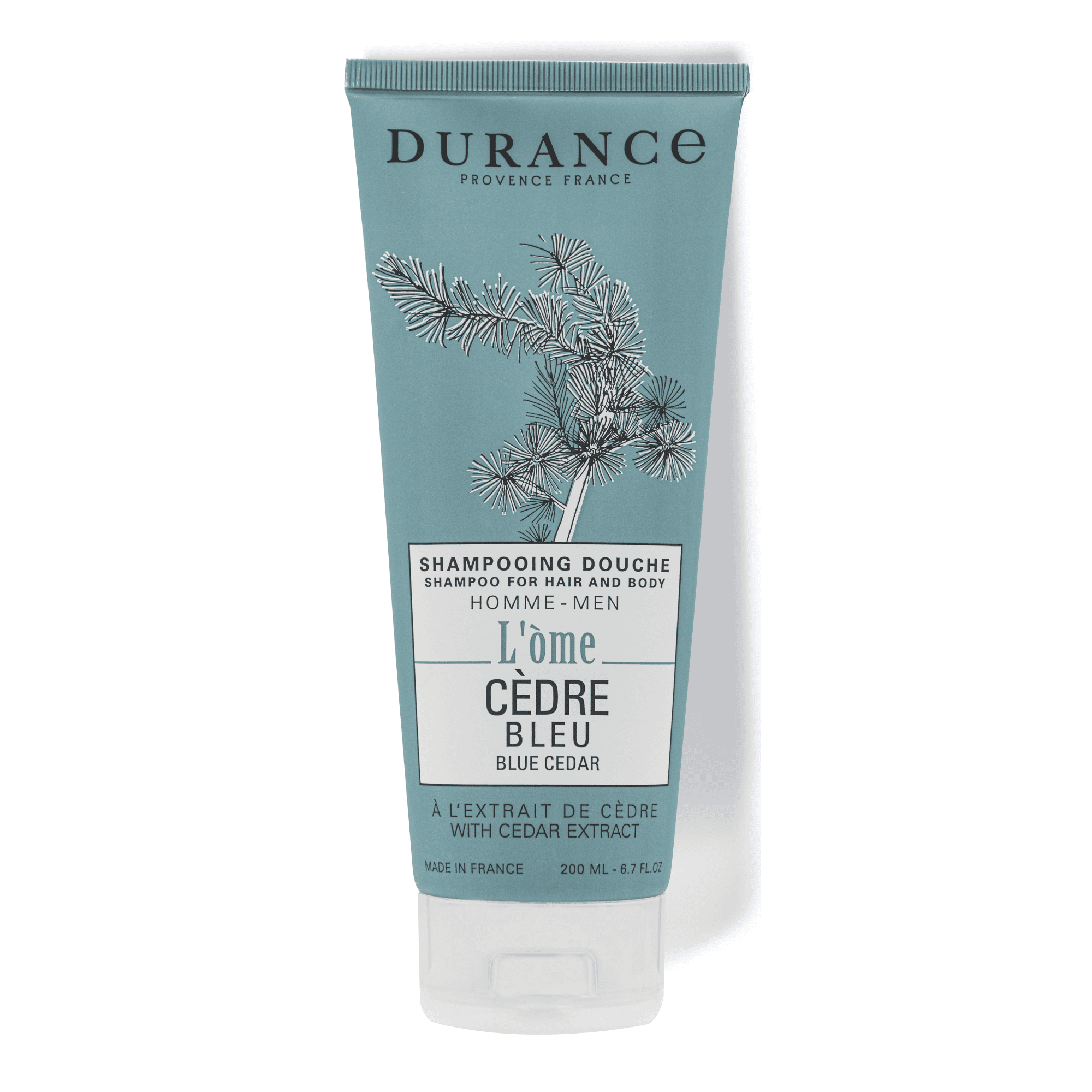 Durance Shampoo for Hair and Body Blue Cedar