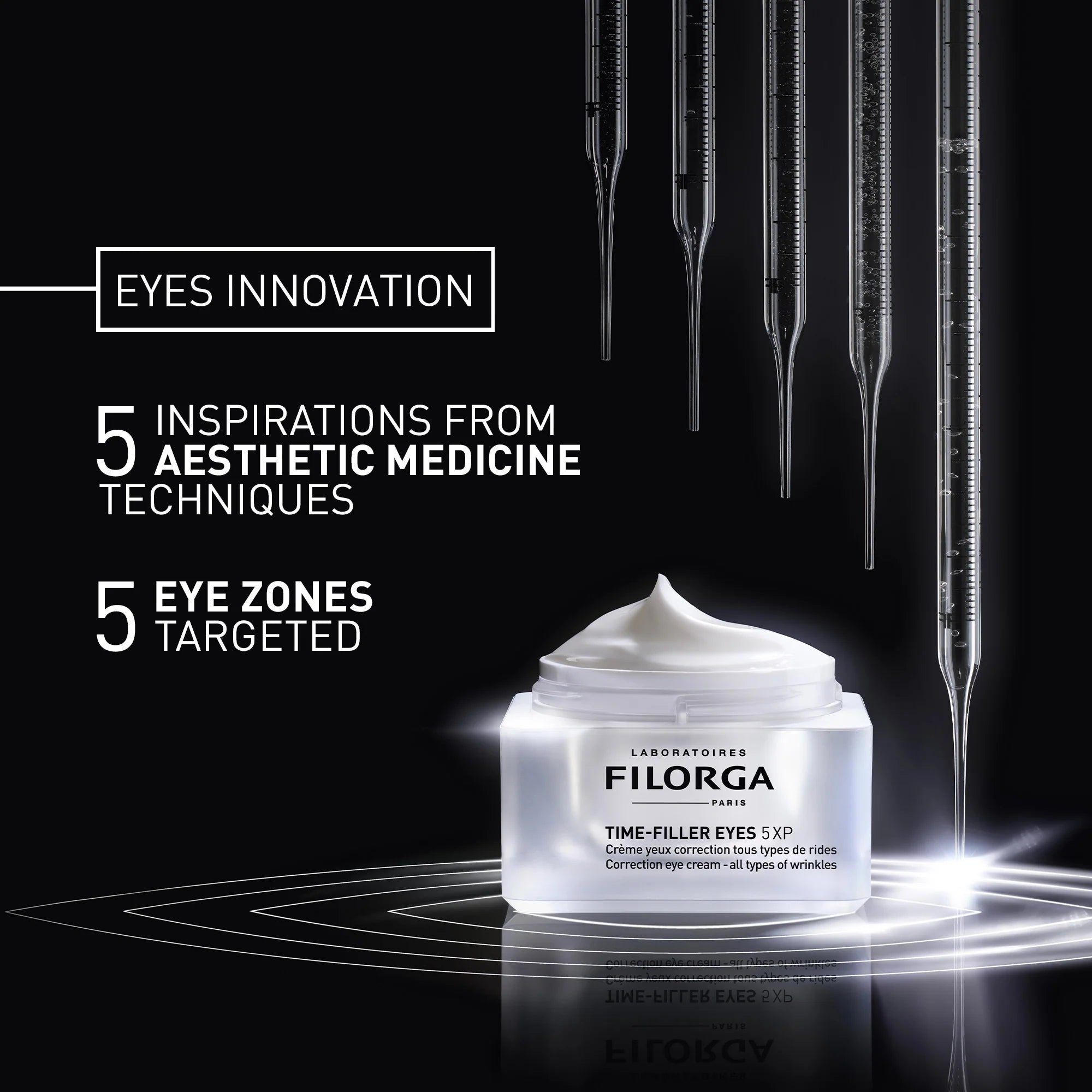 Filorga Time-filler Eyes 5xp 15ml Features