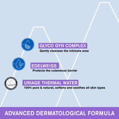 Uriage Gyn Phy Intimate Hygiene Refreshing cleansing Gel Dermotogical