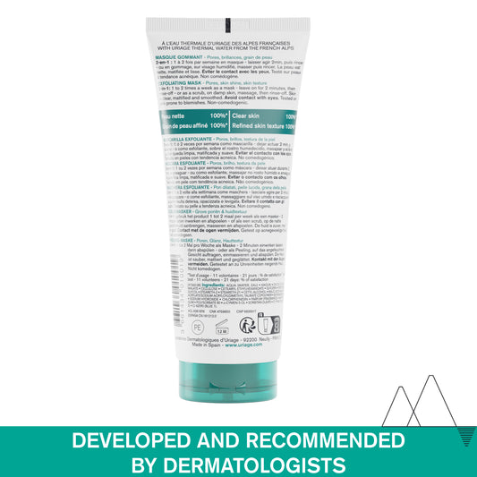 Uriage Hyséac Exfoliating Mask  Back