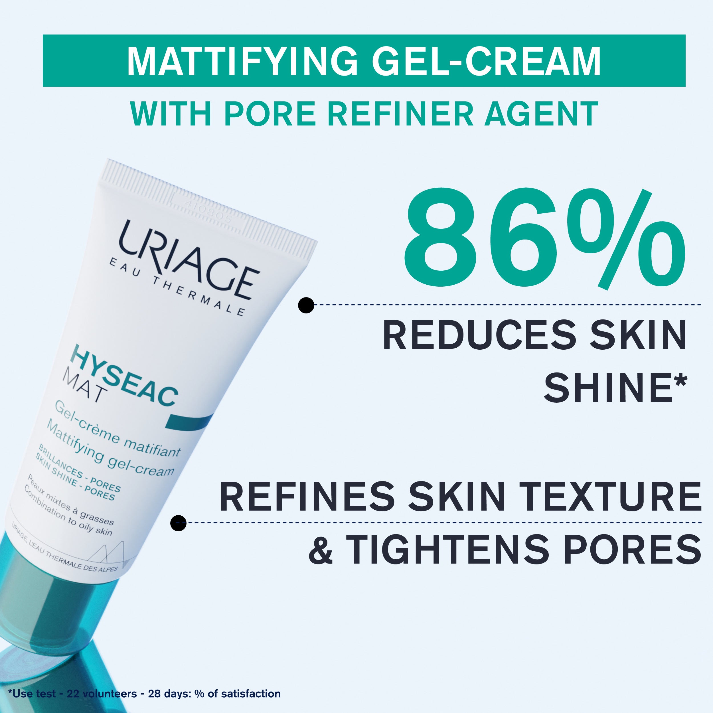 Uriage Hyséac Mattifying Gel-Cream Features