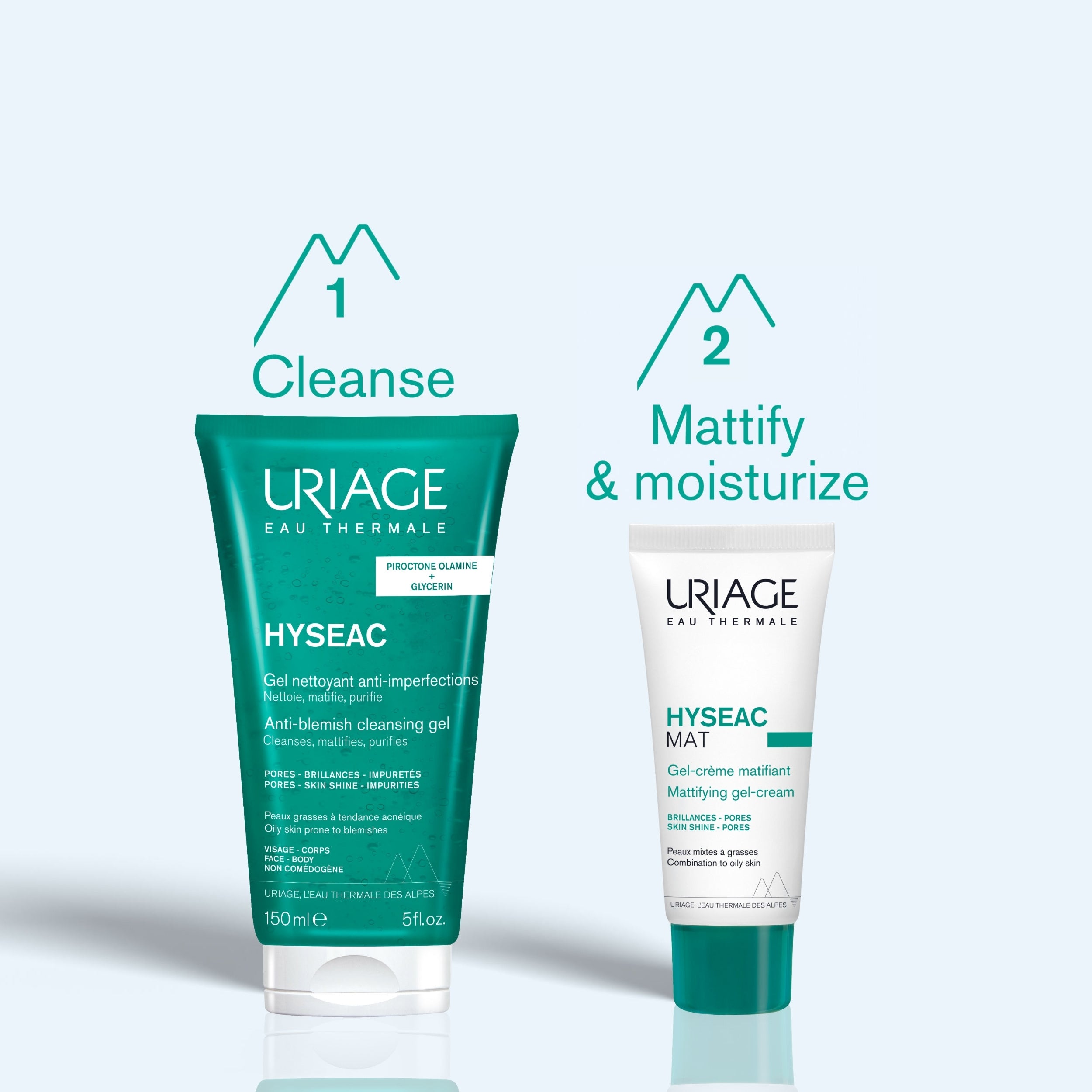 Uriage Hyséac Mattifying Gel-Cream
combo image