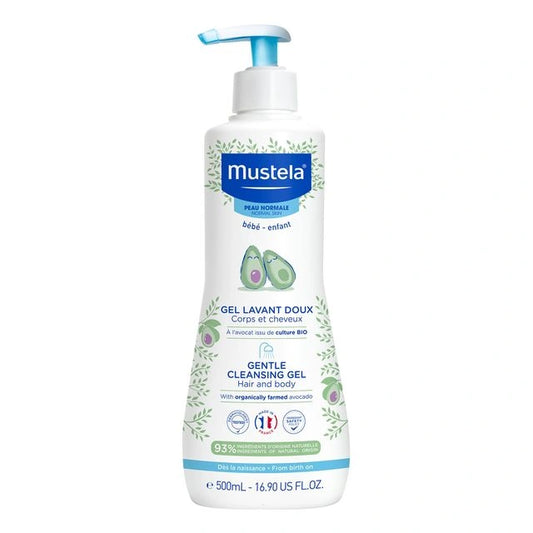 Mustela Gentle Cleansing Gel 500ml – For Baby’s Normal Skin