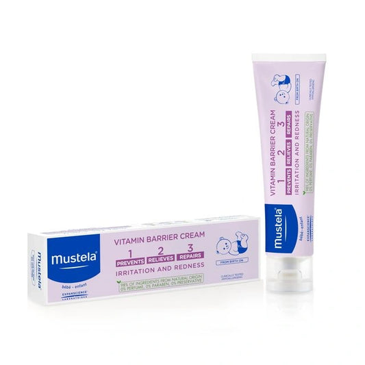 Mustela Vitamin Barrier Cream 1.2.3. 100ml – For Baby's Skin
