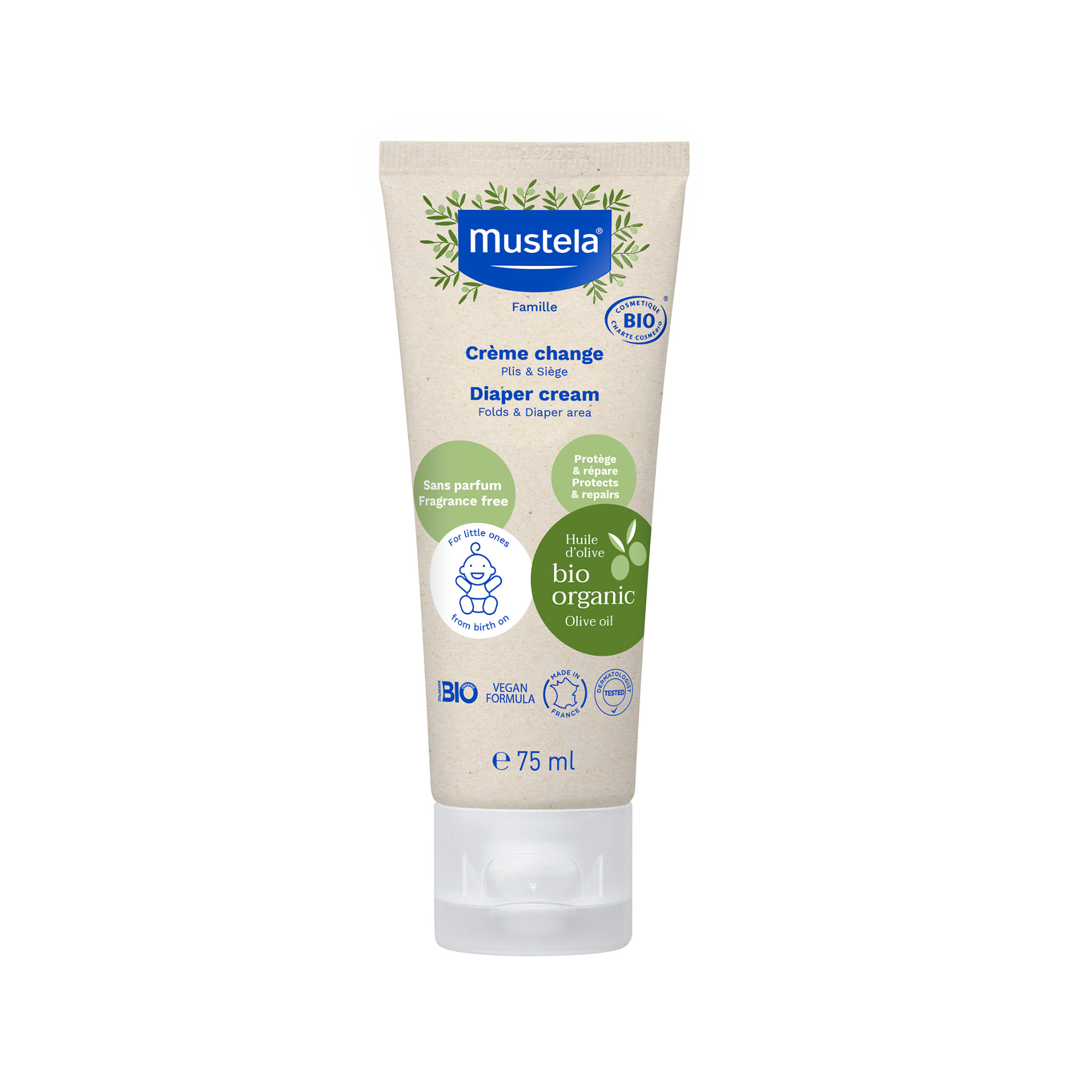 Mustela Bio Organic Diaper Cream product image