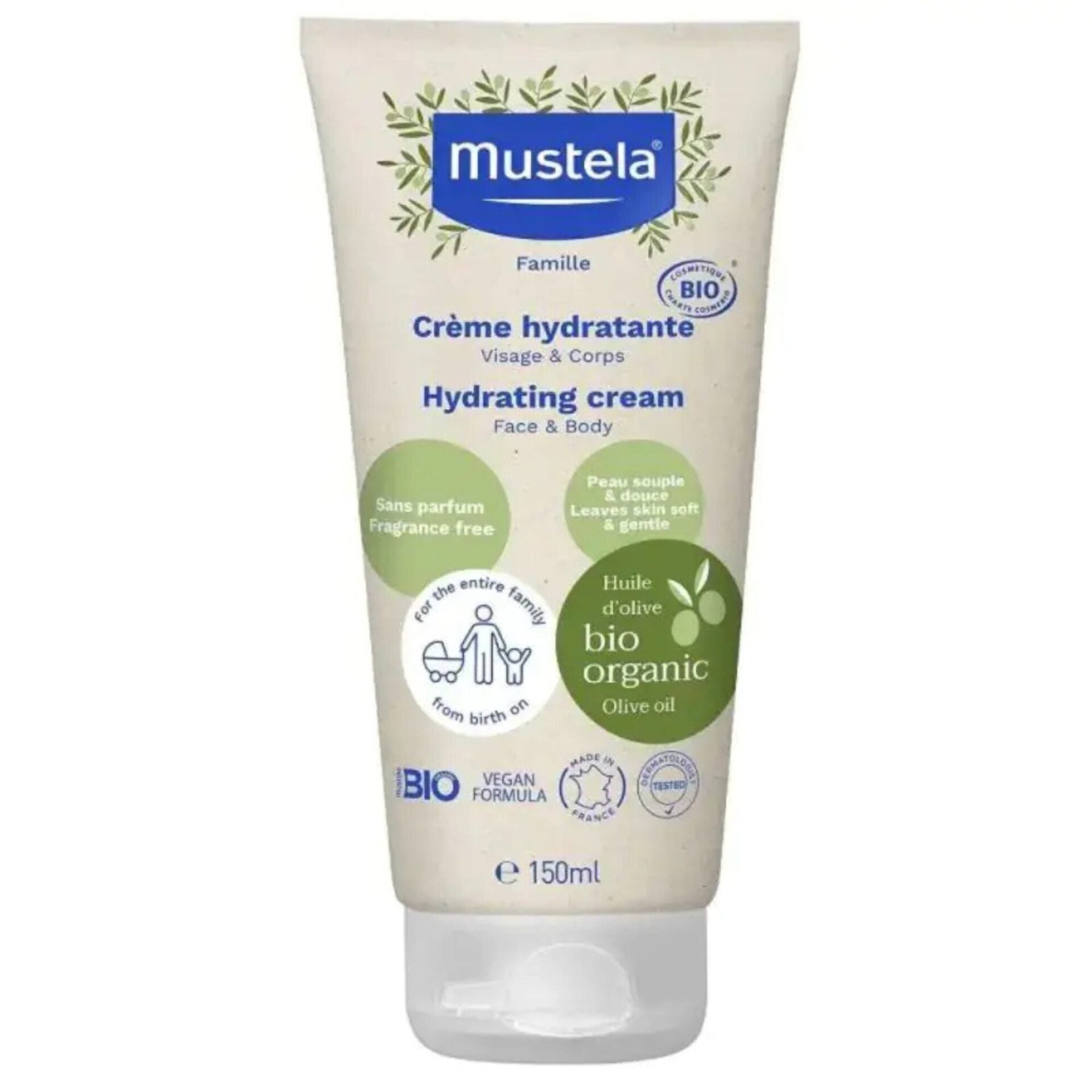 Mustela Bio Organic Hydrating Cream Face & Body  product image