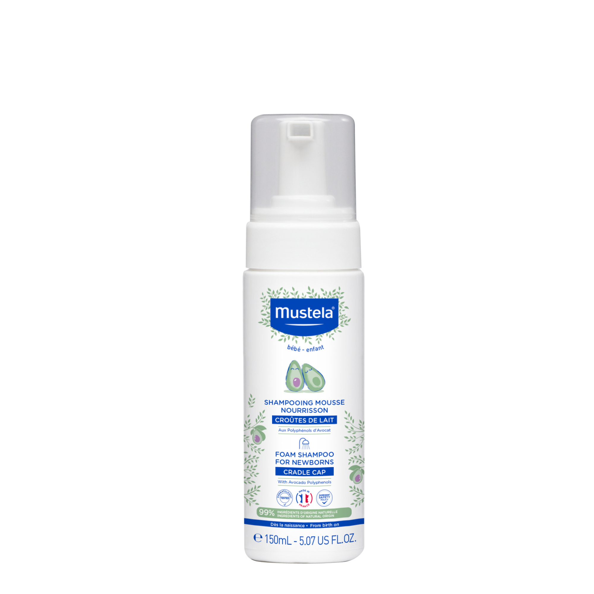Mustela Newborn Foam Shampoo Product images