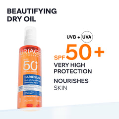 Uriage Bariesun Beautifying Dry Oil SPF50+ 200 ml