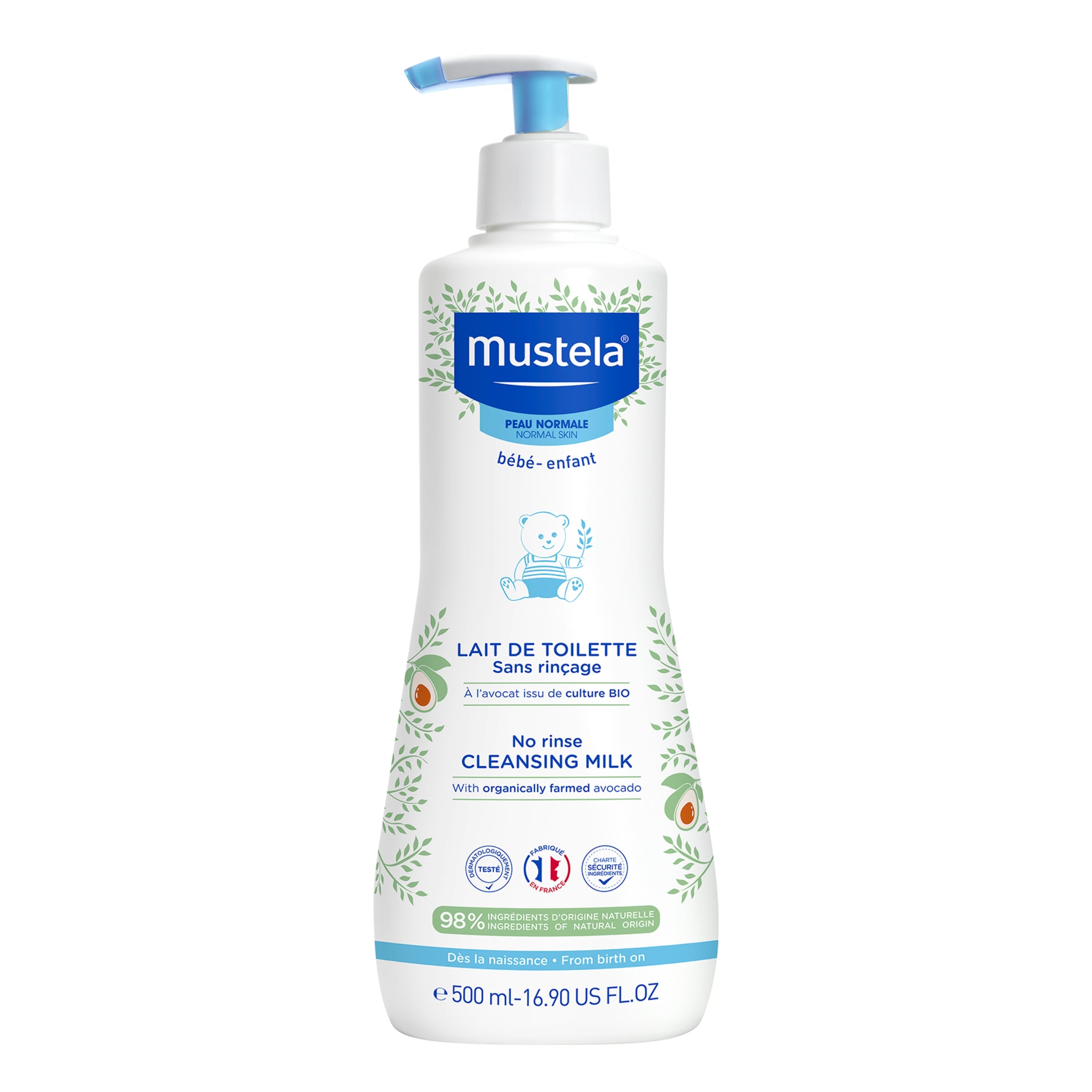 Mustela No Rinse Cleansing Milk product image