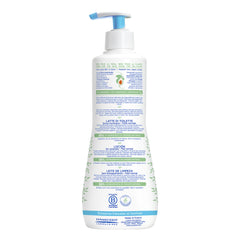 Mustela No Rinse Cleansing Milk product Back image