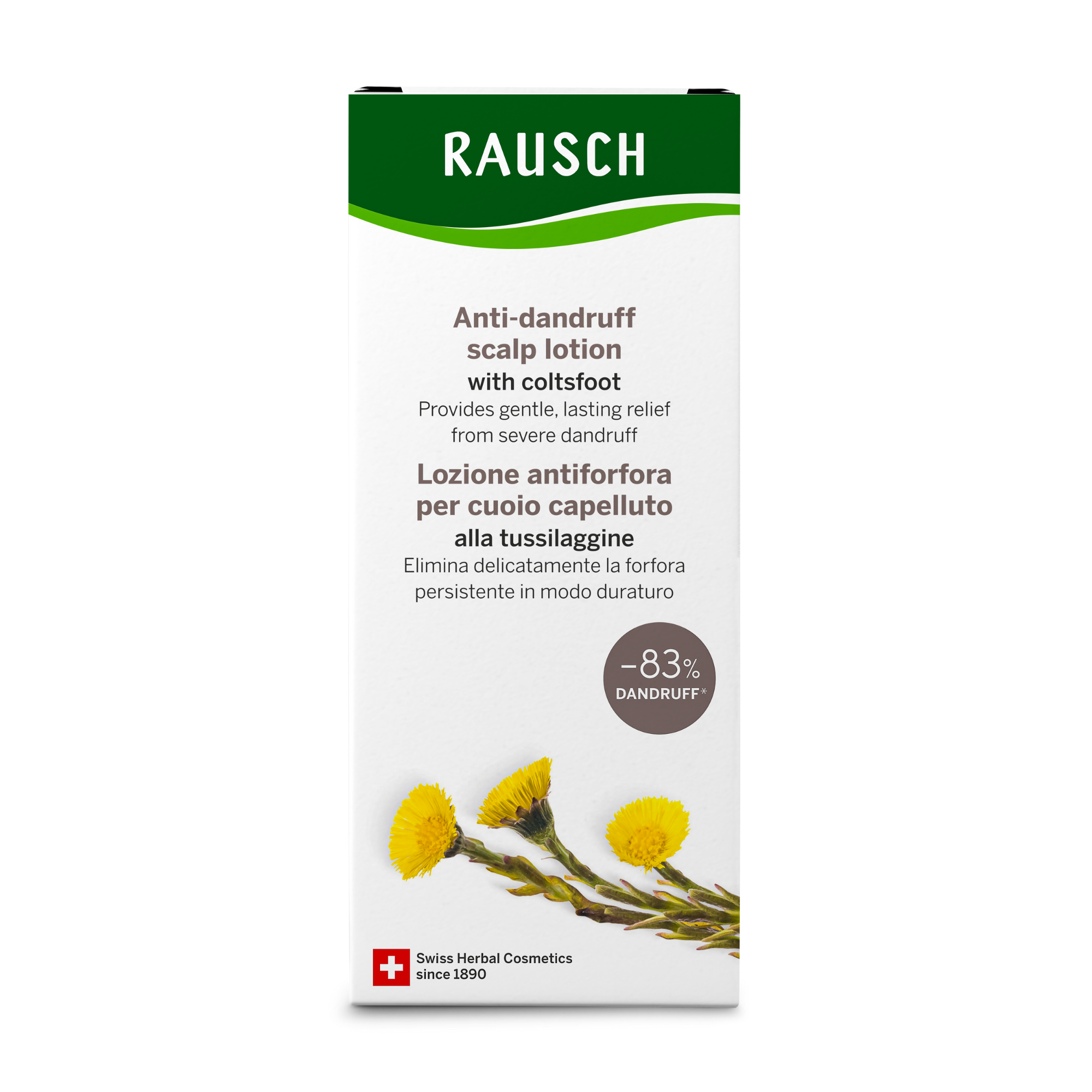 Rausch Anti-dandruff scalp lotion with coltsfoot 200ml Main