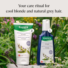Rausch Silver Shine Rinse Shampoo with sage 200ml