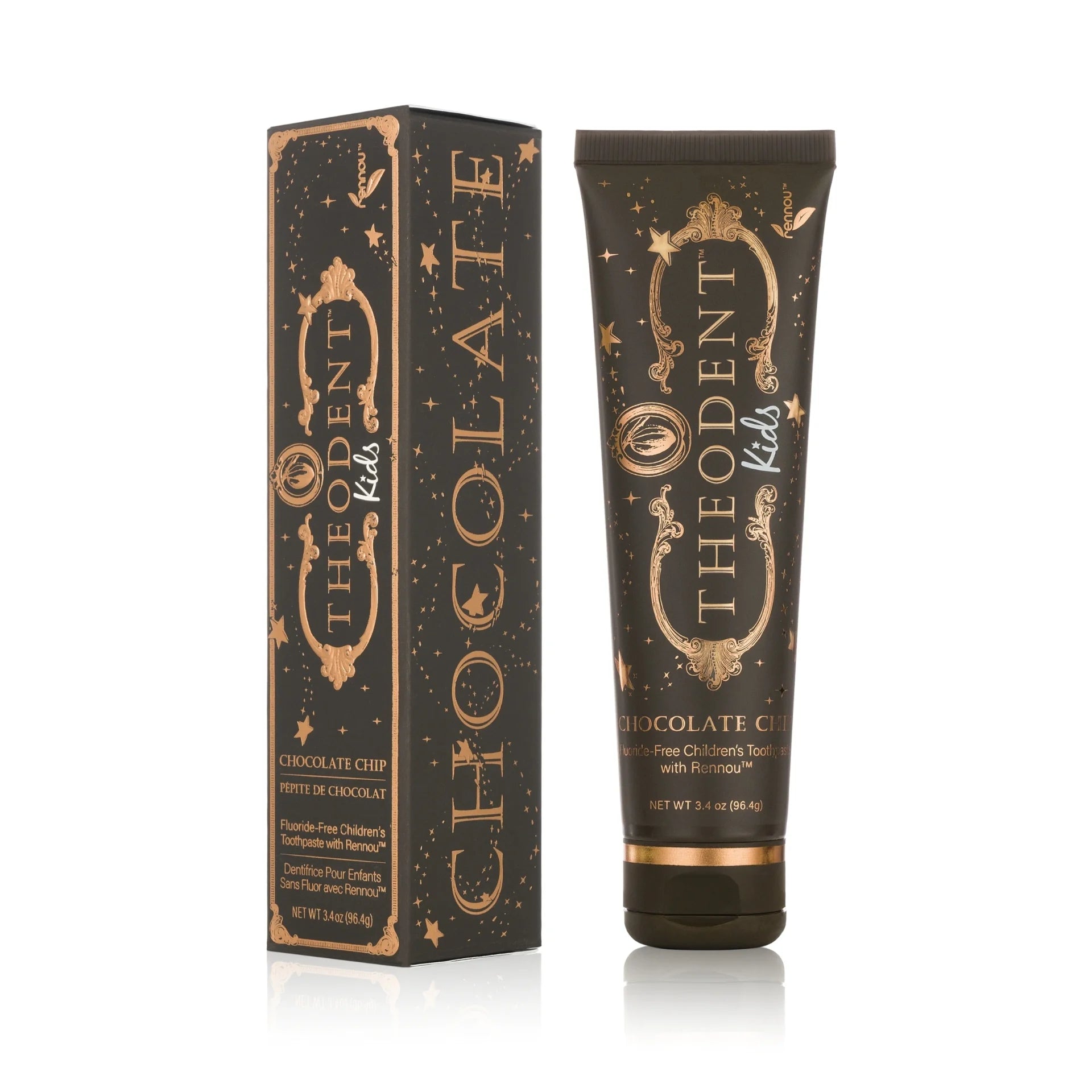 Theodent Kids Chocolate Chip Toothpaste 100ml box