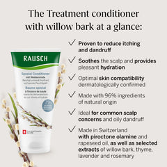 Rausch Scalp & Hair Treatment Conditioner with willow bark 150ml