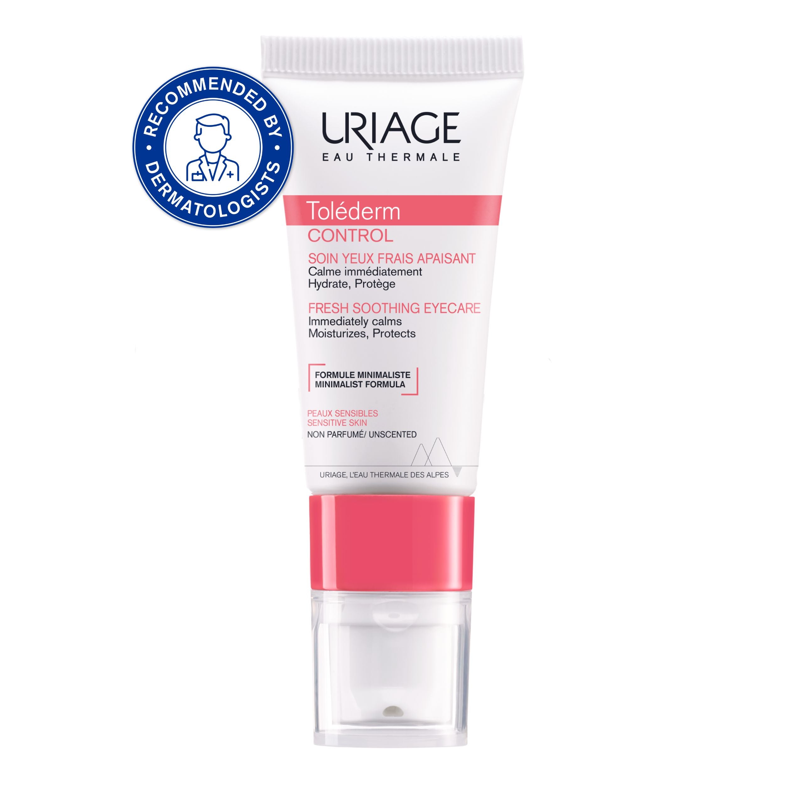 Uriage Toléderm skincare product on a white background