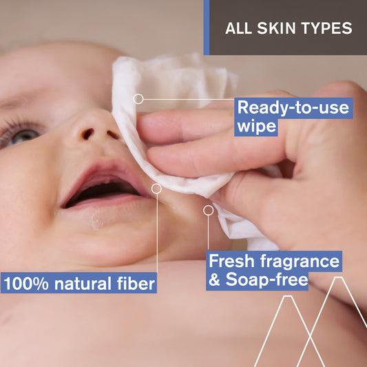 Uriage Baby 1st Water Cleansing Wipes  all skin types