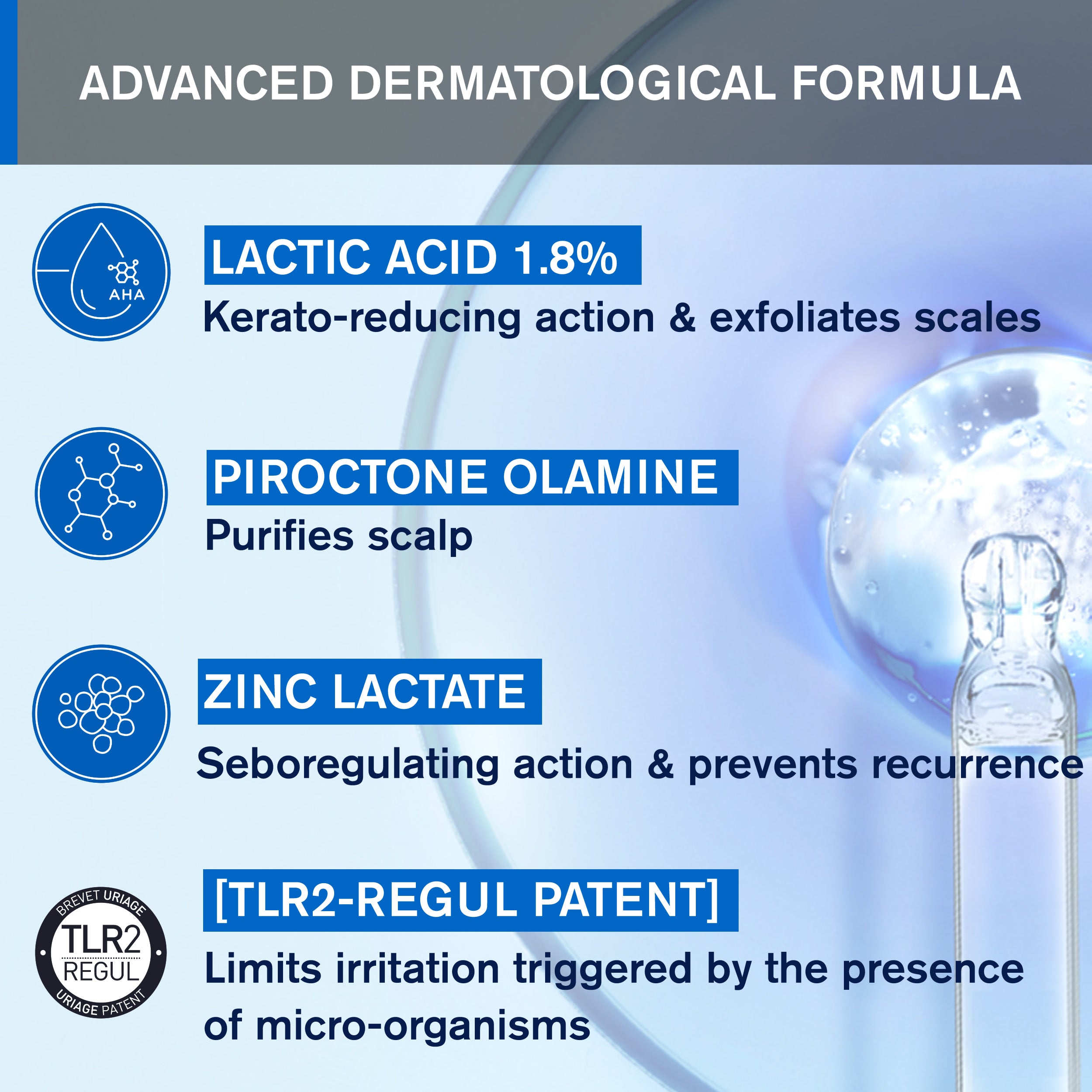 Uriage Ds Hair Kerato Reducing Shampoo Dermatological formula