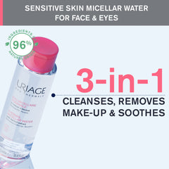 Uriage Thermal Micellar Water Sensitive Skin 500ml Features