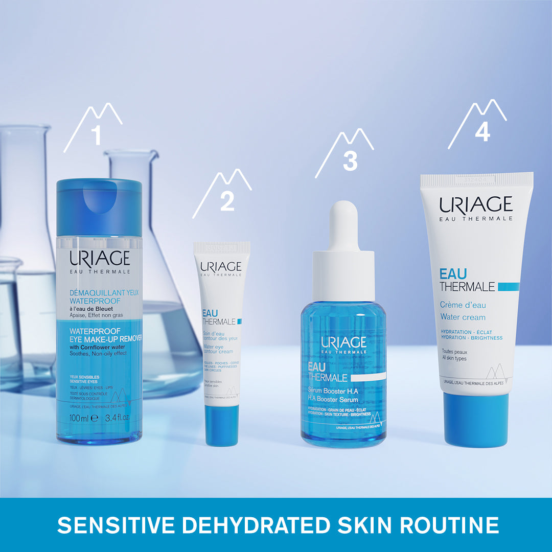 Uriage Waterproof Eye Make Up Remover 100ml Combo