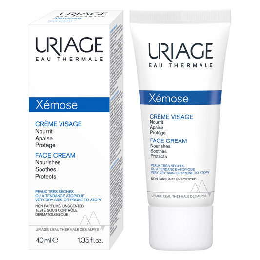 Uriage Xémose Soothing Face Cream 40ml Packaging