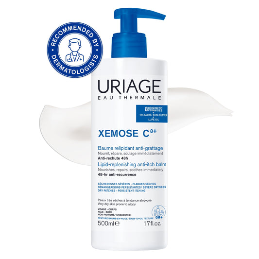 Uriage Xémose C8+ Lipid-Replenishing Anti-Itch Balm 500ML - Hydration & Relief